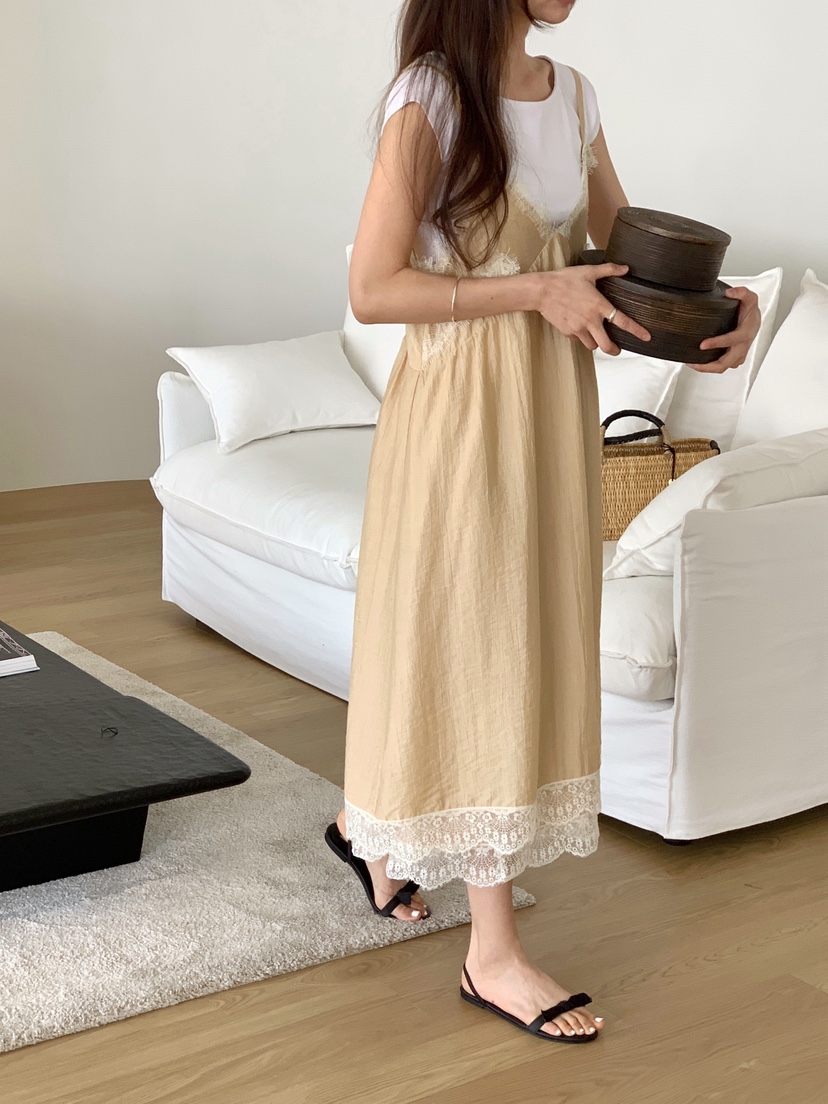 RE:OPENING韓國直郵女士新款休閑人氣時尚職業26春夏連衣裙RE:OPENING連衣裙