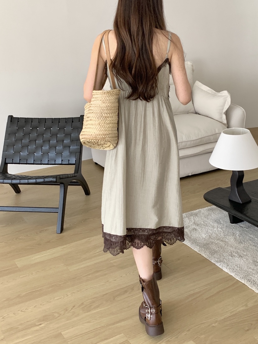 RE:OPENING韓國直郵女士新款休閑人氣時尚職業26春夏連衣裙RE:OPENING連衣裙