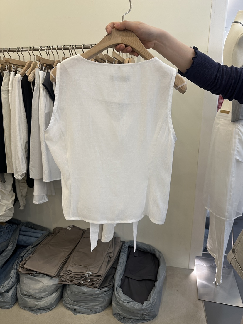 MONDAYMORING韓國直郵實拍女裝新品26春夏職業時尚吊帶背心MONDAYMORING吊帶/背心