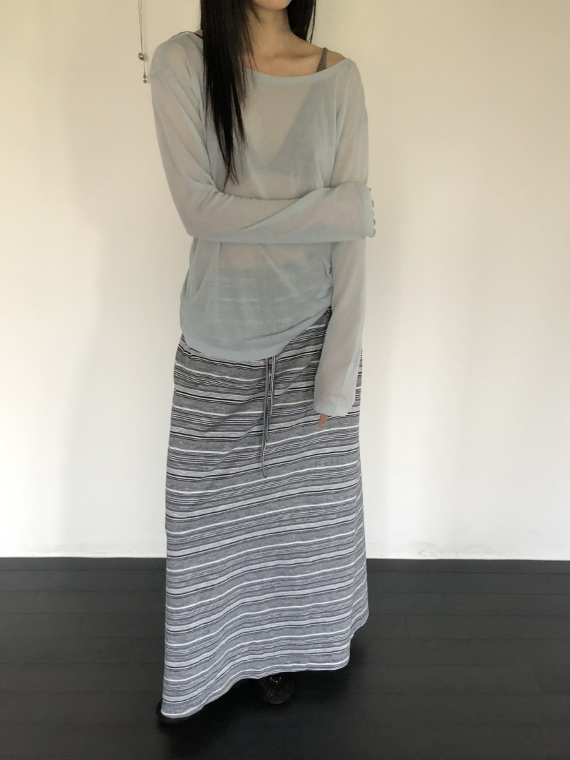 TORRE韓國直郵女裝新品時尚熱賣職業休閑26春夏推薦人氣長裙TORRE長裙