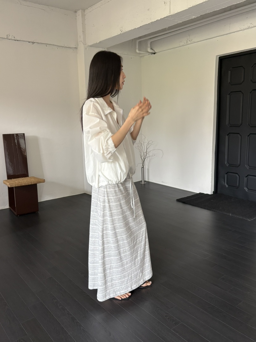 TORRE韓國直郵女裝新品時尚熱賣職業休閑26春夏推薦人氣長裙TORRE長裙