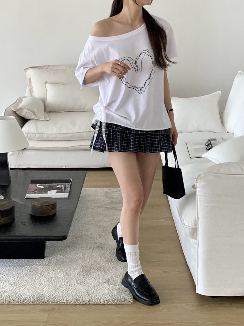 RE:OPENING韓國東大門代購女士新品26春夏熱賣職業時尚T恤RE:OPENINGT恤