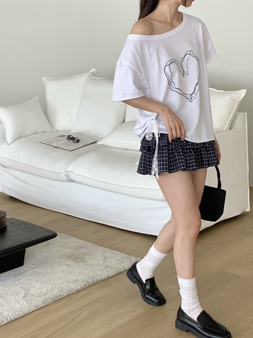 RE:OPENING韓國東大門代購女士新品26春夏熱賣職業時尚T恤RE:OPENINGT恤