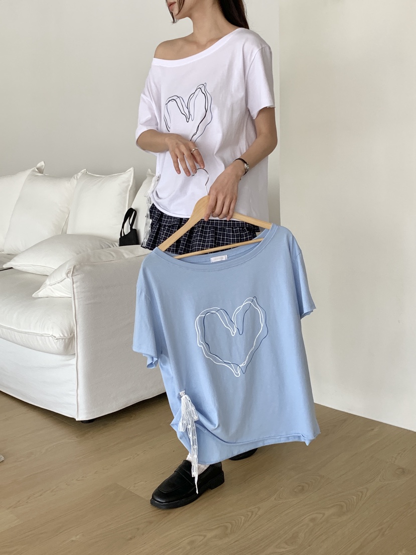 RE:OPENING韓國東大門代購女士新品26春夏熱賣職業時尚T恤RE:OPENINGT恤