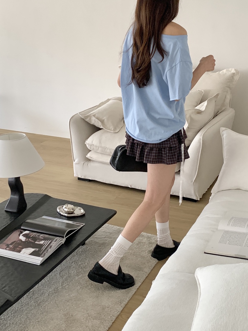 RE:OPENING韓國東大門代購女士新品26春夏熱賣職業時尚T恤RE:OPENINGT恤