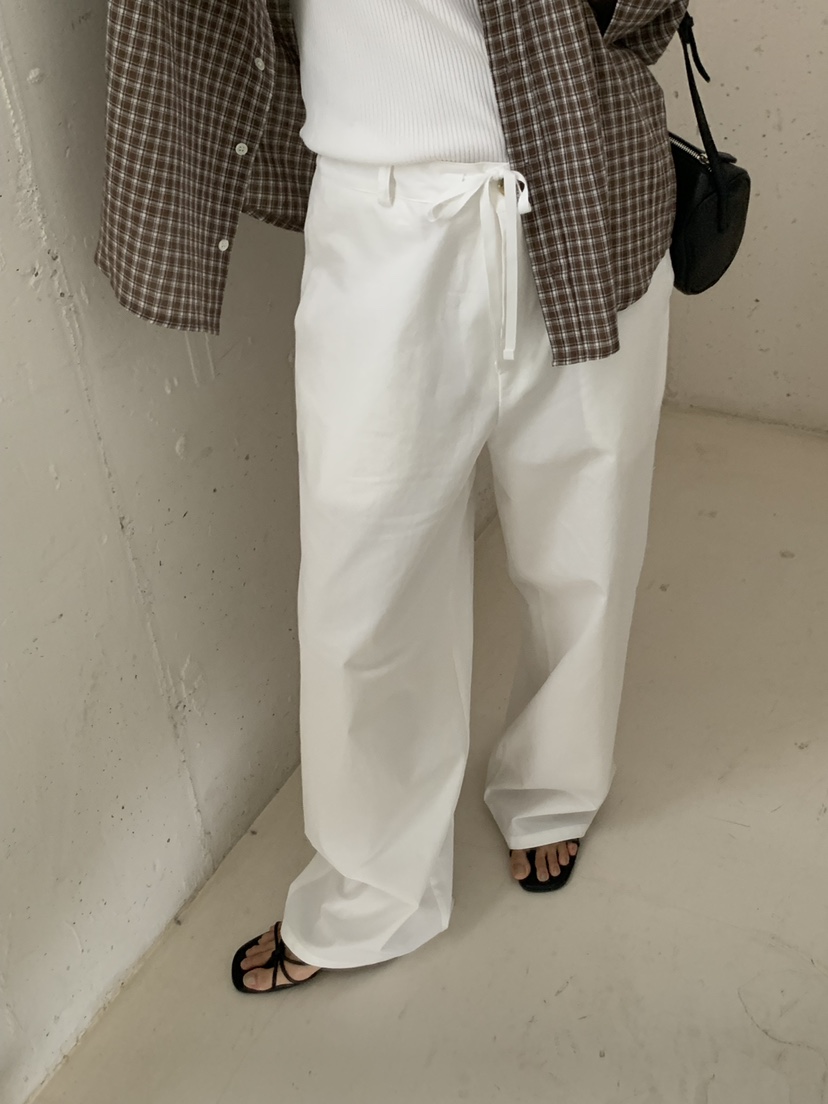 NOTICE韓國東大門代購女裝新品時尚職業熱賣休閑褲人字紋NOTICE休閑褲