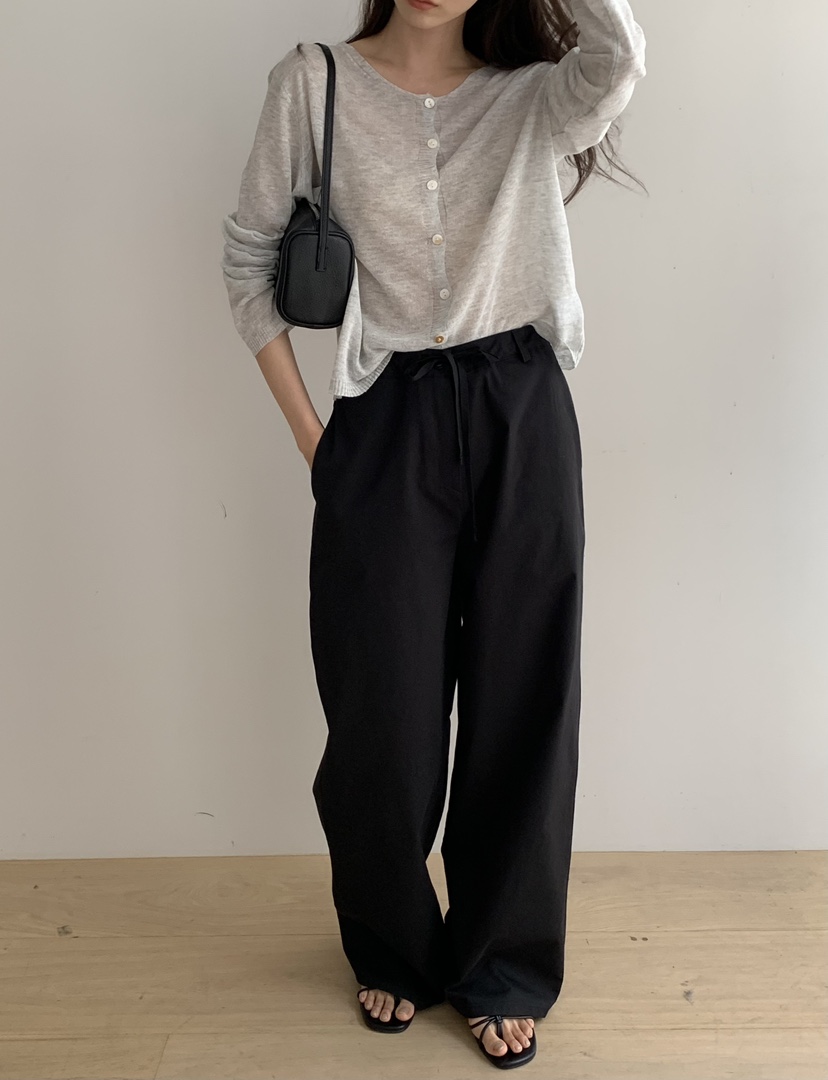 NOTICE韓國東大門代購女裝新品時尚職業熱賣休閑褲人字紋NOTICE休閑褲