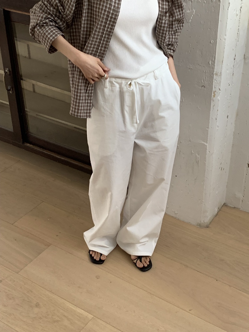 NOTICE韓國東大門代購女裝新品時尚職業熱賣休閑褲人字紋NOTICE休閑褲