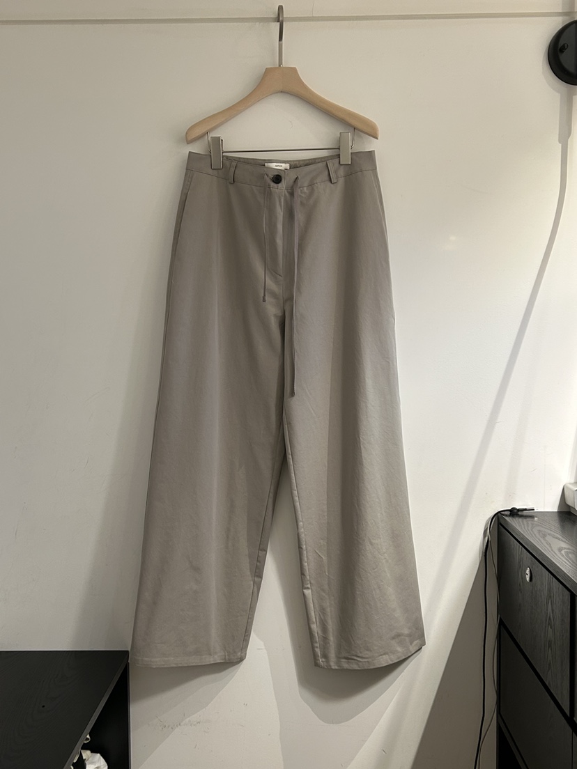 NOTICE韓國東大門代購女裝新品時尚職業熱賣休閑褲人字紋NOTICE休閑褲圖色3