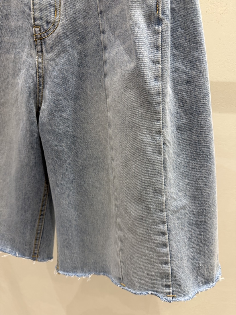 SHIRRING韓國直郵女裝新品職業人氣熱賣時尚休閑26春夏牛仔褲SHIRRING牛仔褲