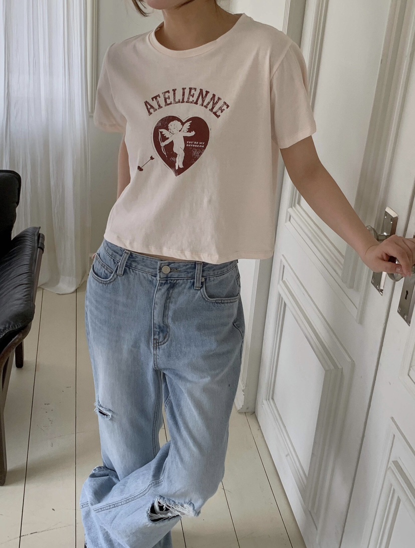 FORMSTUDIO/ATELIENNE韓國直郵女士新款人氣推薦休閑T恤FORMSTUDIO/ATELIENNET恤