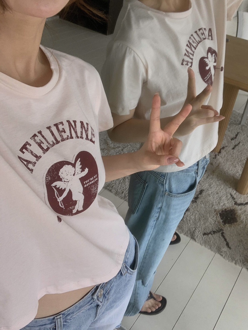 FORMSTUDIO/ATELIENNE韓國直郵女士新款人氣推薦休閑T恤FORMSTUDIO/ATELIENNET恤