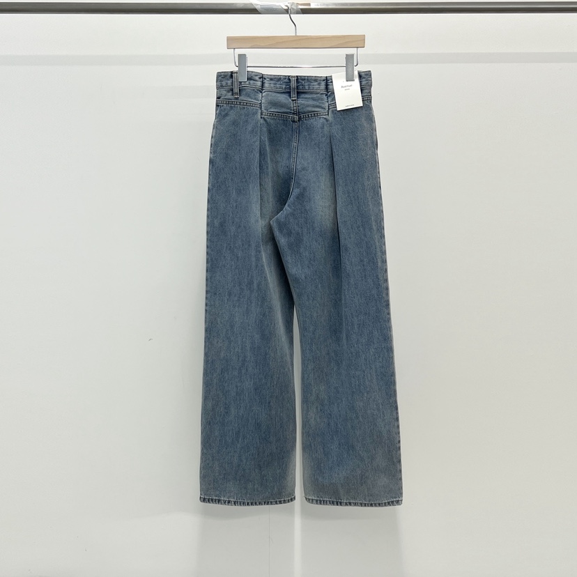 ANOTHER AVENUE韓國東大門直郵女士新品26春夏牛仔褲水洗牛仔布ANOTHER AVENUE牛仔褲