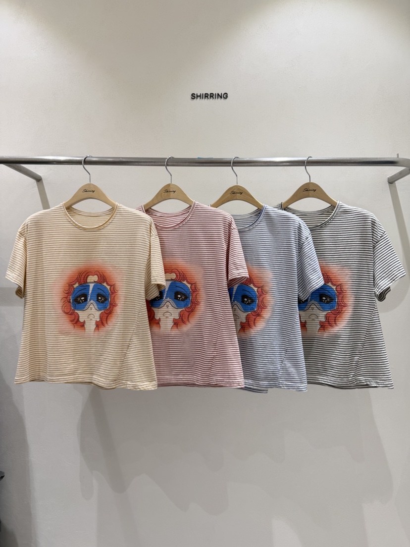 SHIRRING韓國代購女裝新品26春夏時尚熱賣人氣職業推薦T恤SHIRRINGT恤