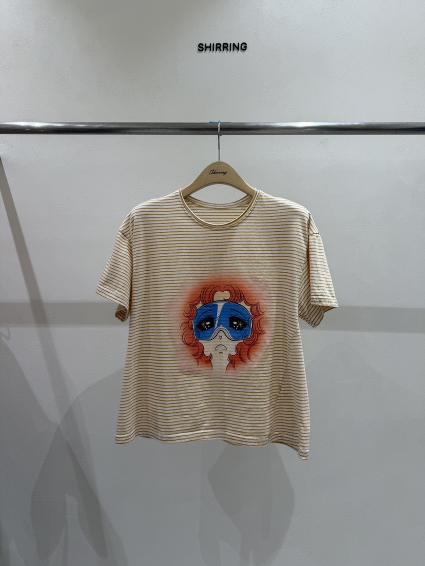 SHIRRING韓國代購女裝新品26春夏時尚熱賣人氣職業推薦T恤SHIRRINGT恤圖色2