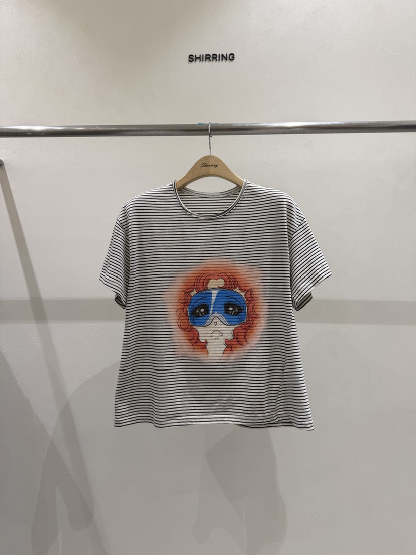 SHIRRING韓國代購女裝新品26春夏時尚熱賣人氣職業推薦T恤SHIRRINGT恤圖色4