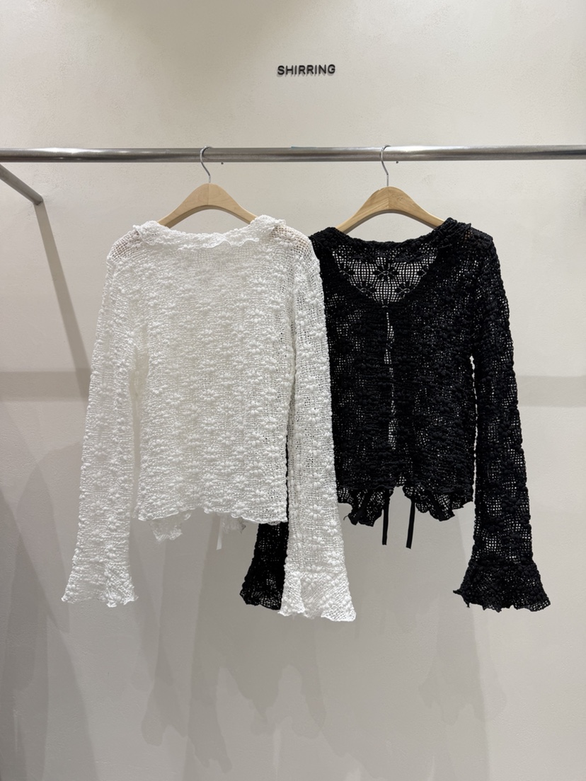 SHIRRING韓國東大門直郵女裝新品人氣時尚熱賣襯衫蕾絲衫SHIRRING襯衫/蕾絲衫