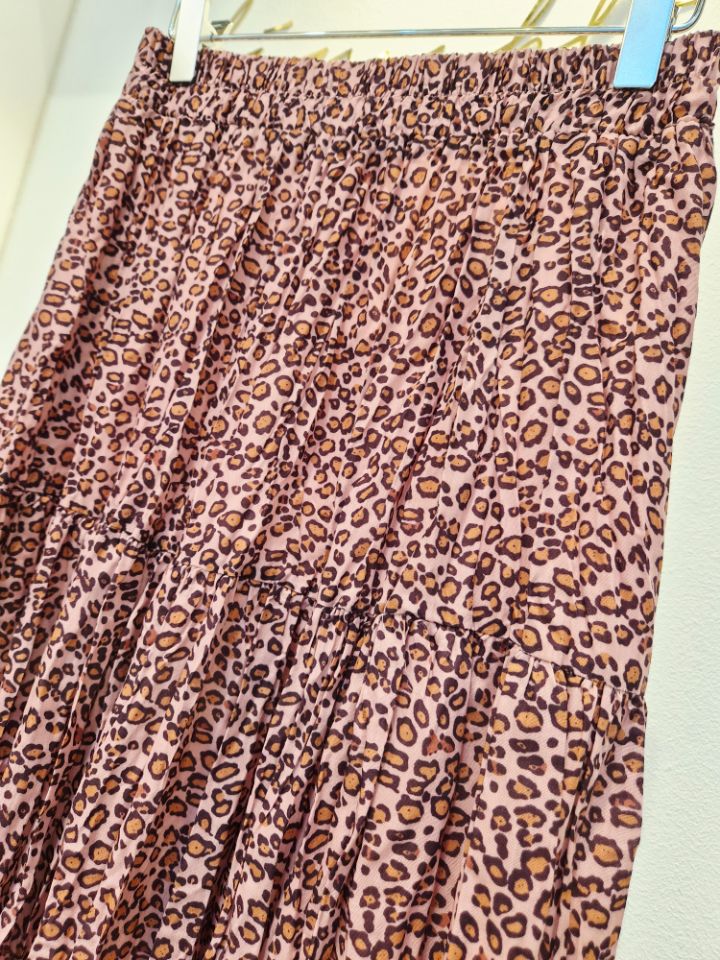 BLING BLING-S/RICO韓國直郵女裝新品職業26春夏長裙豹紋BLING BLING-S/RICO長裙