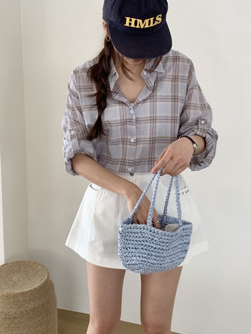 RE:OPENING韓國代購女裝新品職業人氣熱賣26春夏襯衫蕾絲衫RE:OPENING襯衫/蕾絲衫