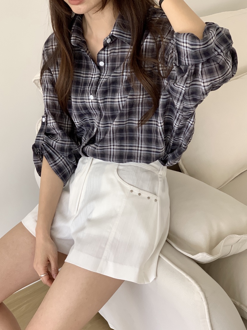 RE:OPENING韓國代購女裝新品職業人氣熱賣26春夏襯衫蕾絲衫RE:OPENING襯衫/蕾絲衫