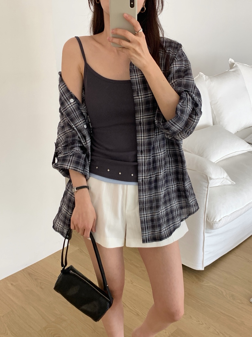 RE:OPENING韓國代購女裝新品職業人氣熱賣26春夏襯衫蕾絲衫RE:OPENING襯衫/蕾絲衫