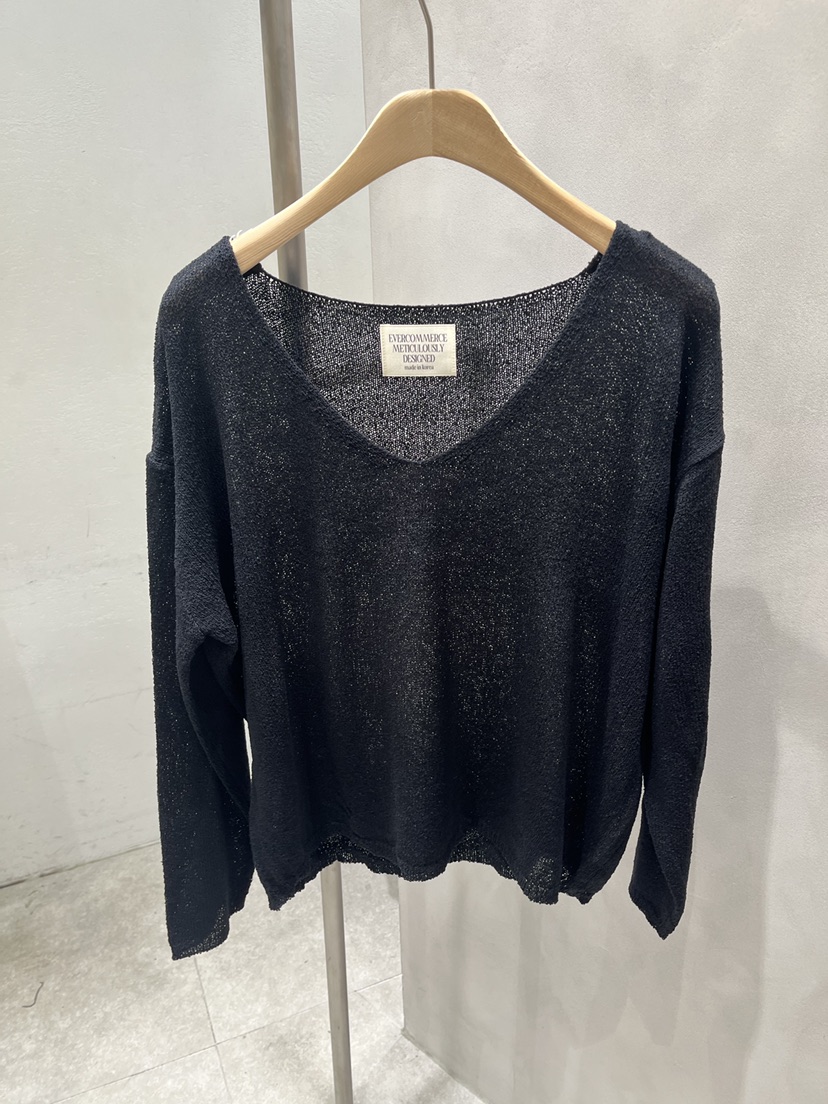 EVERCOMMERCE METICULOUSLY DESIGNED韓國東大門直郵女裝新款休閑針織衫EVERCOMMERCE METICULOUSLY DESIGNED針織衫圖色8