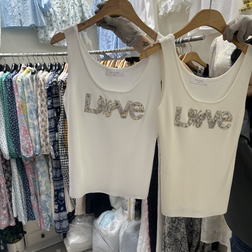 BIKINI韓國直郵女裝新款人氣休閑熱賣職業推薦時尚吊帶背心BIKINI吊帶/背心