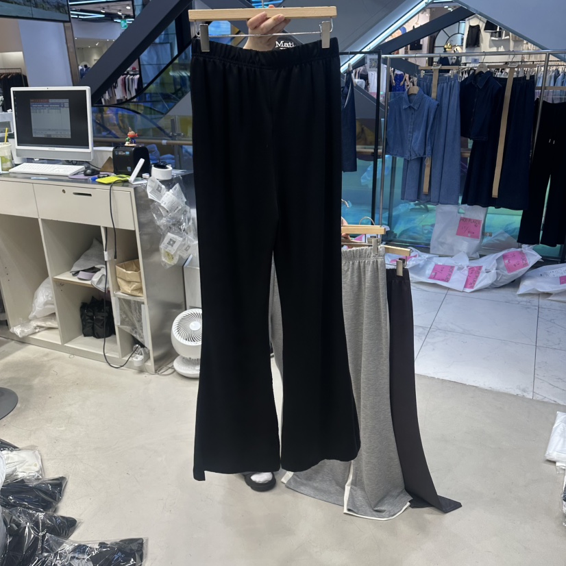 HOT PLACE/DREAM GIRIS/HOT ISSUE韓國直郵女士新品休閑休閑褲喇叭HOT PLACE/DREAM GIRIS/HOT ISSUE休閑褲圖色4