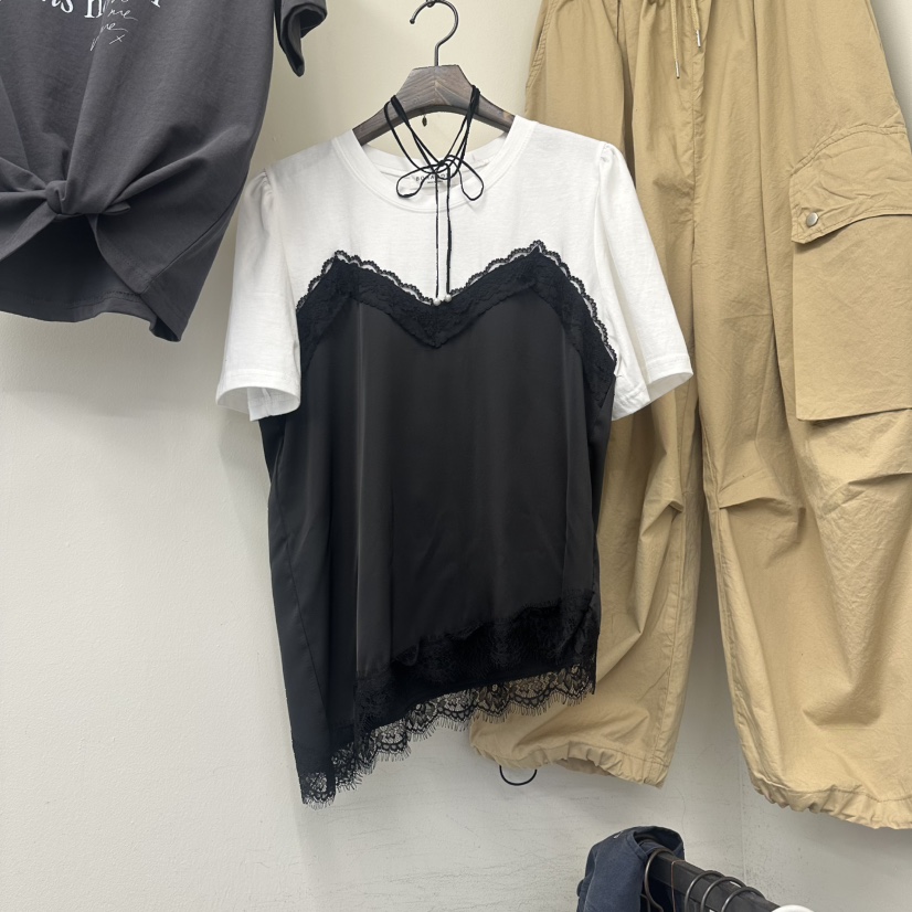 BORA BORA韓國直郵實拍女裝新品人氣推薦休閑襯衫蕾絲衫BORA BORA襯衫/蕾絲衫圖色3