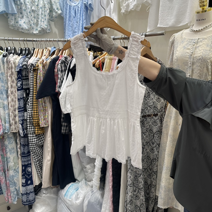 BIKINI韓國代購女士新款26春夏職業時尚休閑推薦吊帶背心BIKINI吊帶/背心