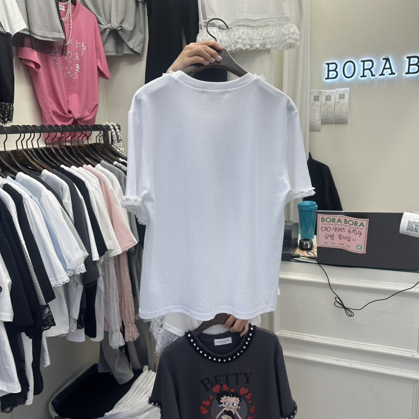 BORA BORA韓國東大門代購女士新款推薦26春夏時尚休閑T恤BORA BORAT恤