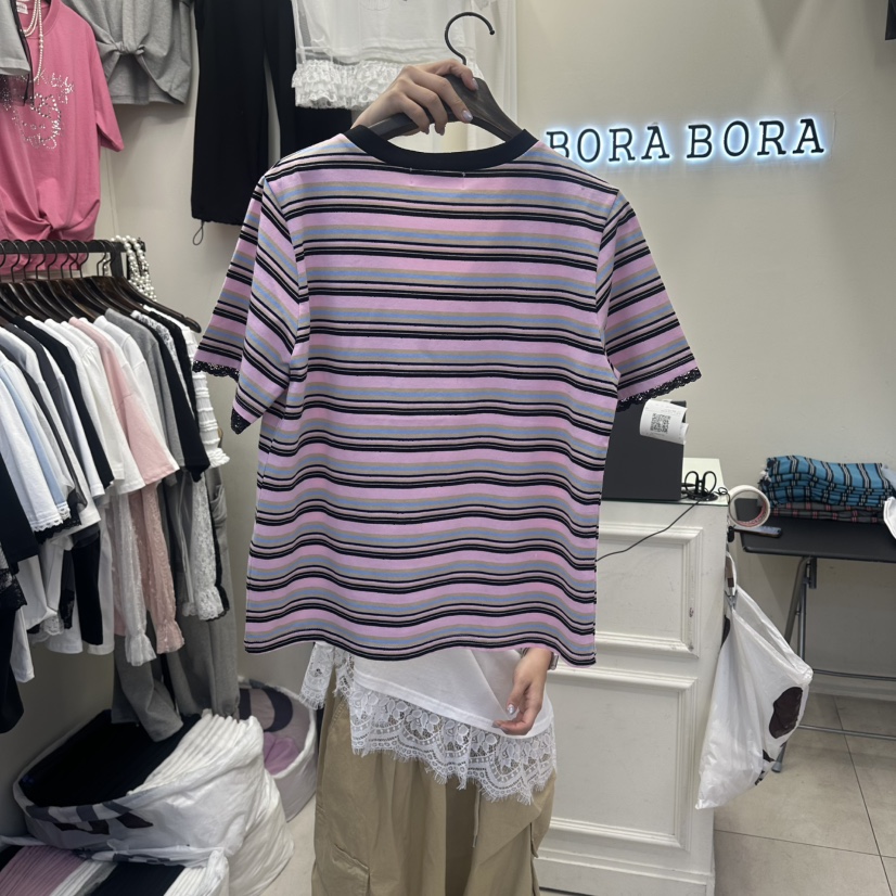 BORA BORA韓國東大門代購女裝新品熱賣推薦職業休閑時尚T恤BORA BORAT恤