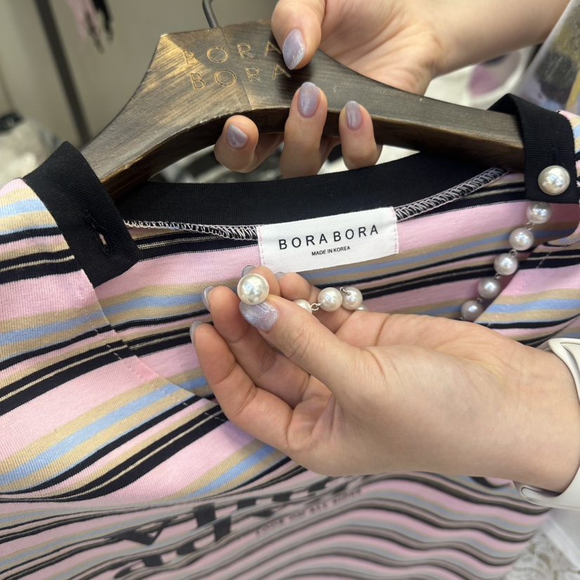 BORA BORA韓國東大門代購女裝新品熱賣推薦職業休閑時尚T恤BORA BORAT恤