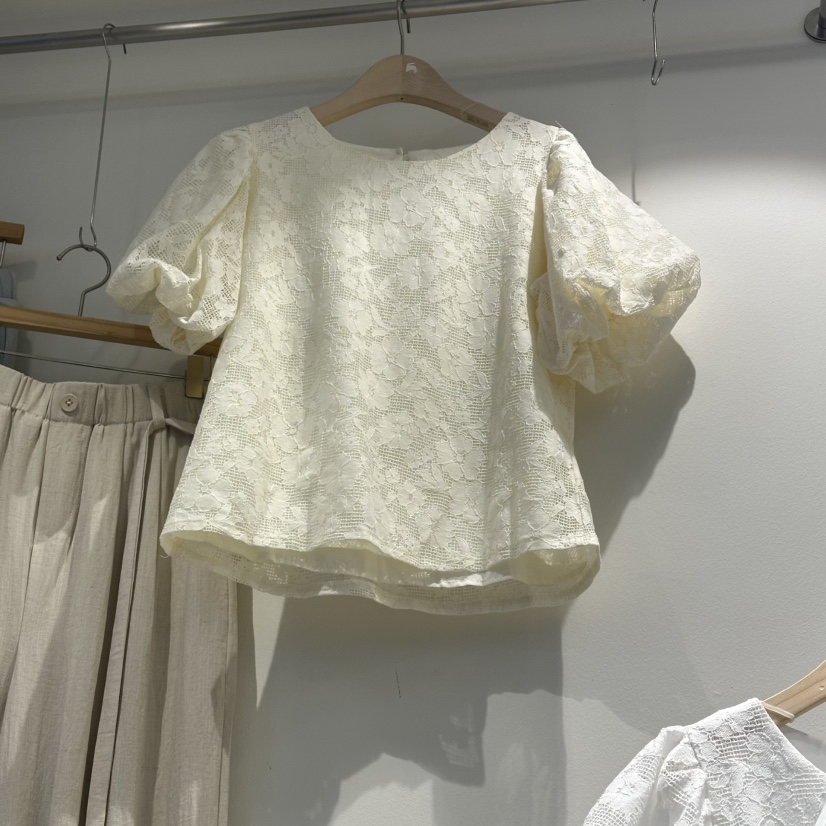 HOT PLACE/DREAM GIRIS/HOT ISSUE韓國直郵實拍女裝新品人氣襯衫蕾絲衫蕾絲HOT PLACE/DREAM GIRIS/HOT ISSUE襯衫/蕾絲衫圖色2