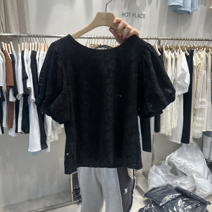 HOT PLACE/DREAM GIRIS/HOT ISSUE韓國直郵實拍女裝新品人氣襯衫蕾絲衫蕾絲HOT PLACE/DREAM GIRIS/HOT ISSUE襯衫/蕾絲衫圖色3