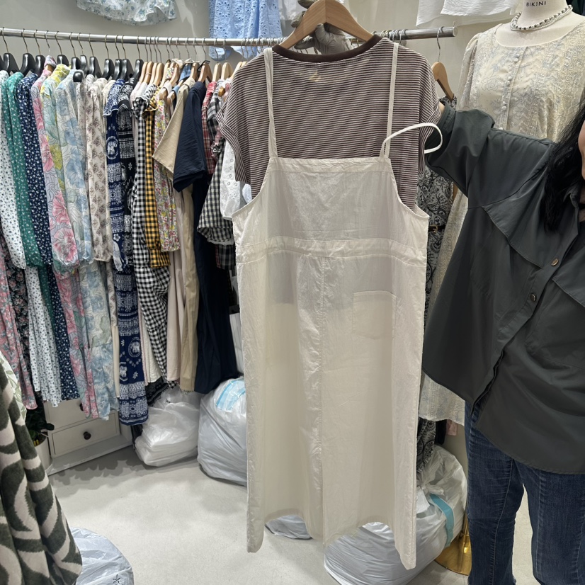 BIKINI韓國直郵實拍女士新款推薦休閑時尚連衣裙不含內搭BIKINI連衣裙