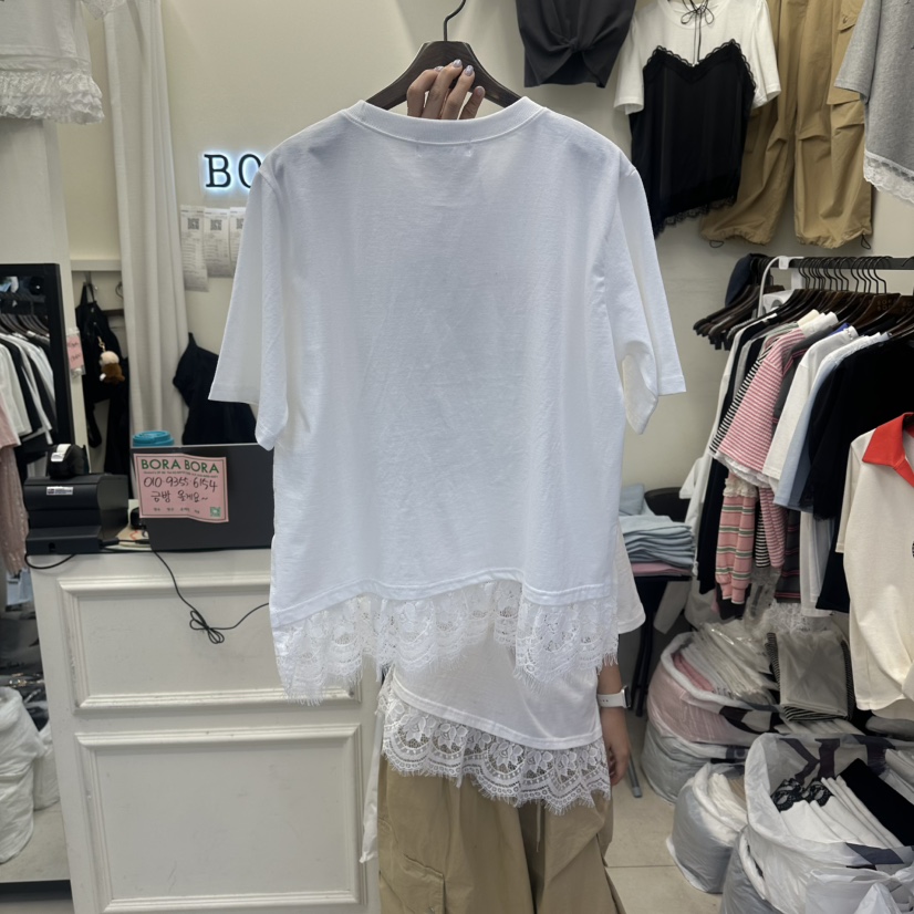 BORA BORA韓國東大門代購女裝新款推薦26春夏職業時尚T恤BORA BORAT恤