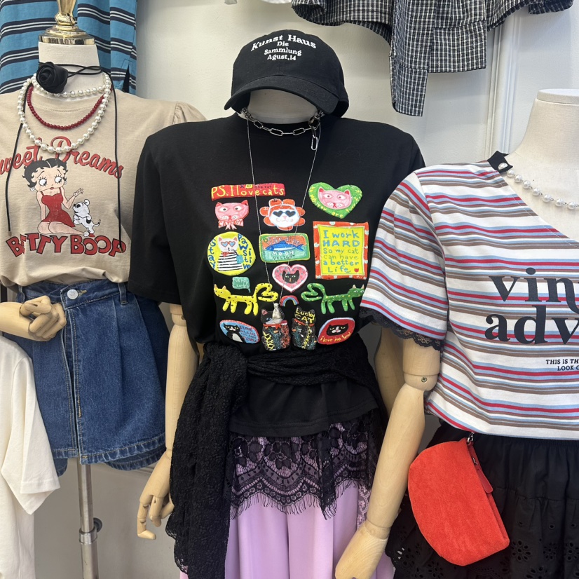 BORA BORA韓國東大門代購女裝新款推薦26春夏職業時尚T恤BORA BORAT恤圖色2