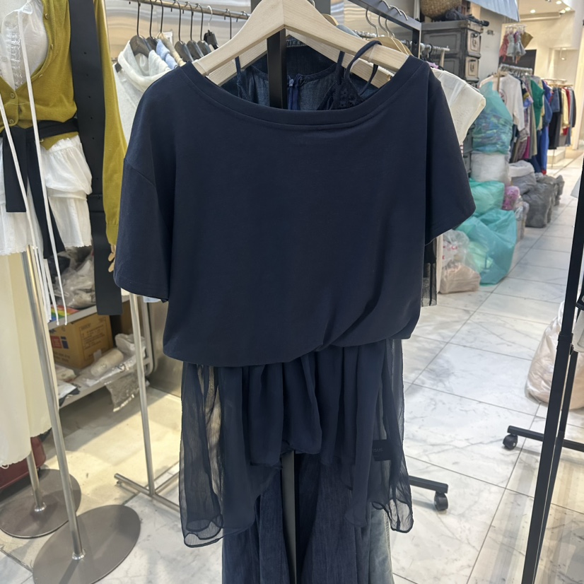 HOT PLACE/DREAM GIRIS/HOT ISSUE韓國代購女士新品職業T恤不對稱HOT PLACE/DREAM GIRIS/HOT ISSUET恤圖色3