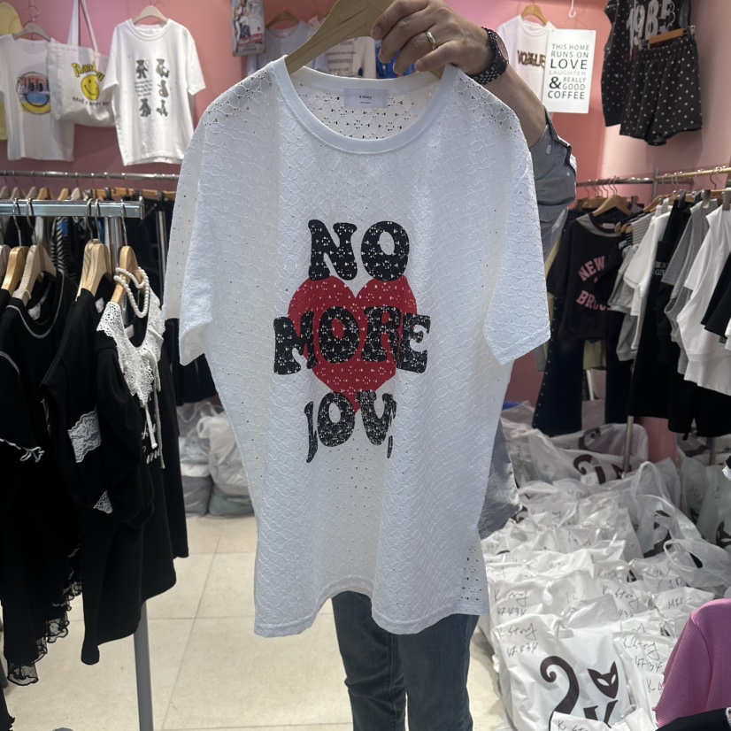 K STORY韓國東大門直郵女士新款職業26春夏人氣熱賣休閑T恤K STORYT恤圖色1