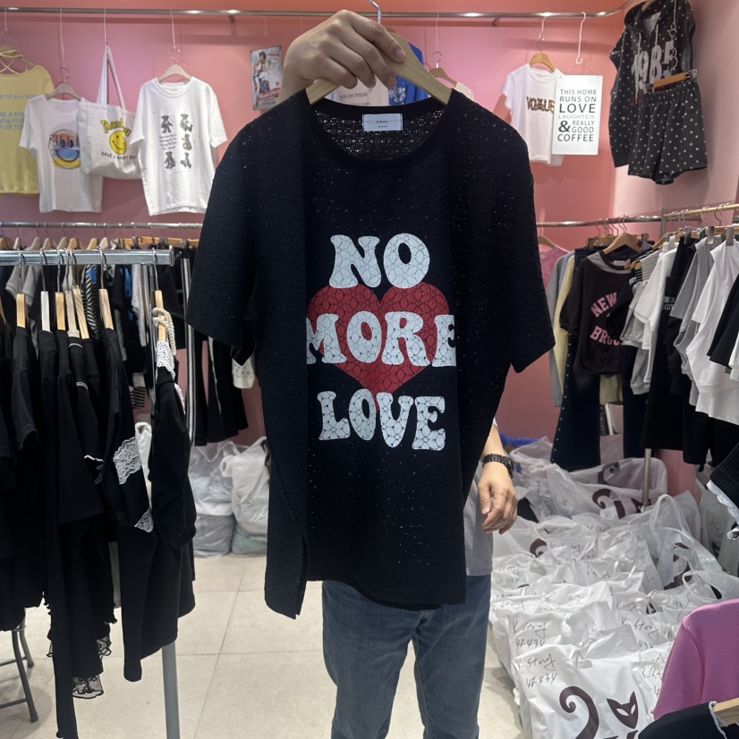 K STORY韓國東大門直郵女士新款職業26春夏人氣熱賣休閑T恤K STORYT恤圖色2