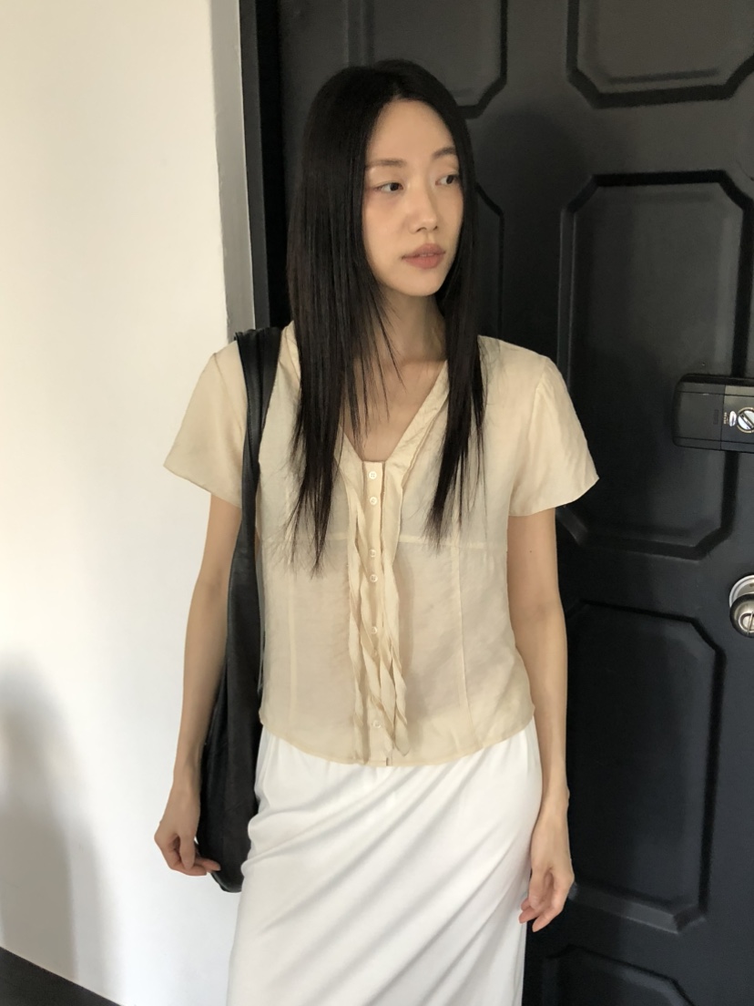 TORRE韓國直郵女士新款時尚職業休閑推薦真品熱賣襯衫蕾絲衫TORRE襯衫/蕾絲衫