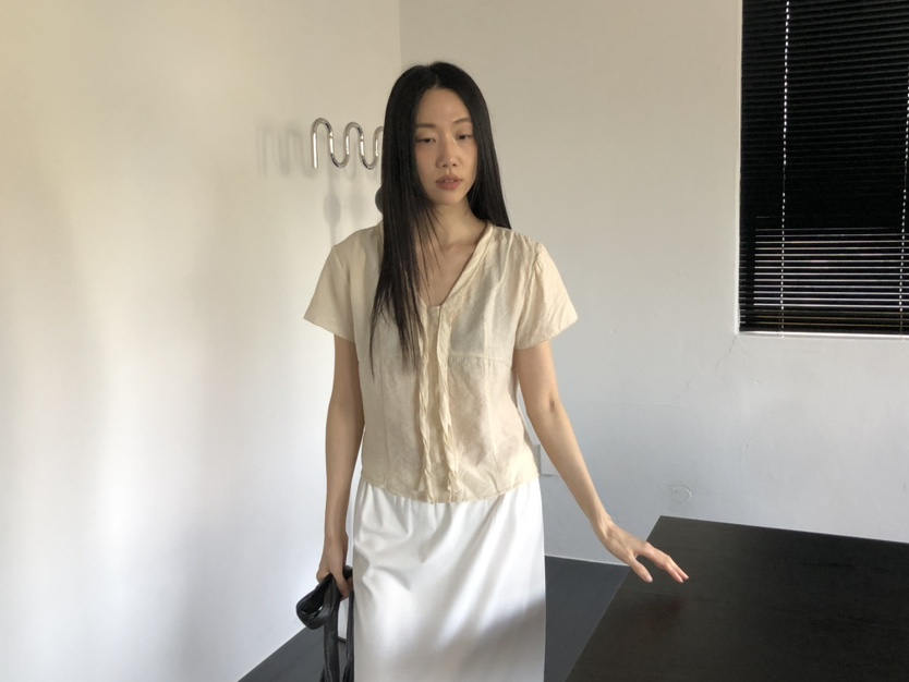 TORRE韓國直郵女士新款時尚職業休閑推薦真品熱賣襯衫蕾絲衫TORRE襯衫/蕾絲衫