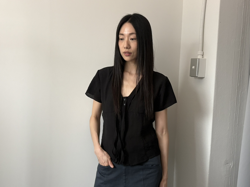 TORRE韓國直郵女士新款時尚職業休閑推薦真品熱賣襯衫蕾絲衫TORRE襯衫/蕾絲衫