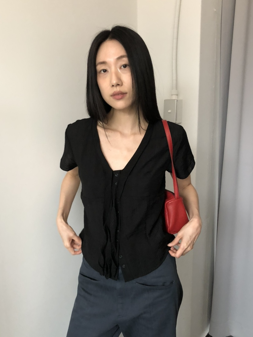 TORRE韓國直郵女士新款時尚職業休閑推薦真品熱賣襯衫蕾絲衫TORRE襯衫/蕾絲衫