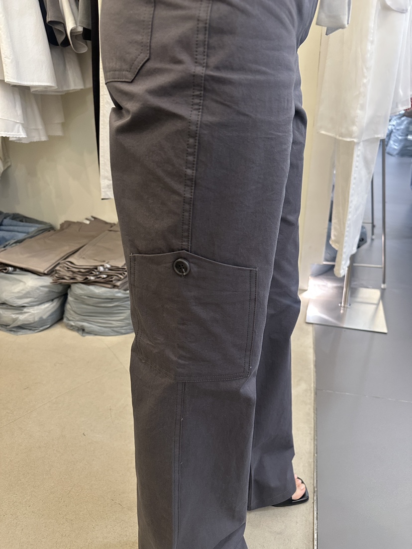 MONDAYMORING韓國直郵女裝新款人氣休閑褲不含腰帶喇叭褲MONDAYMORING休閑褲