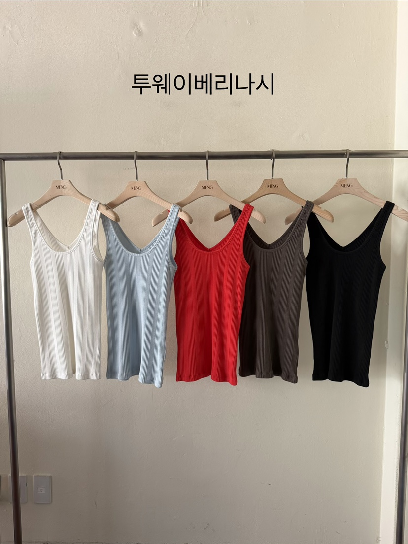 MENG韓國直郵女士新品熱賣休閑推薦時尚26春夏人氣吊帶背心MENG吊帶/背心