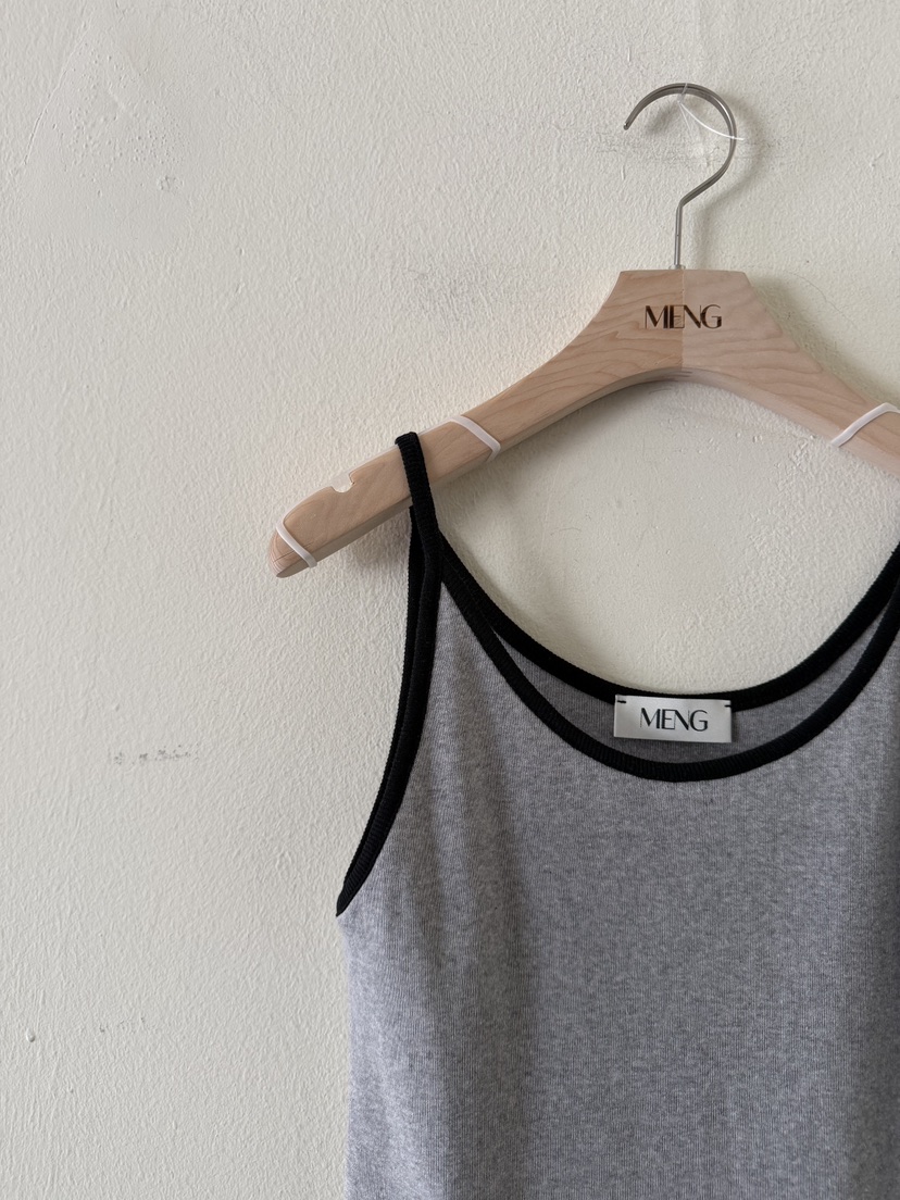 MENG韓國直郵女士新品時尚職業熱賣26春夏人氣推薦吊帶背心MENG吊帶/背心