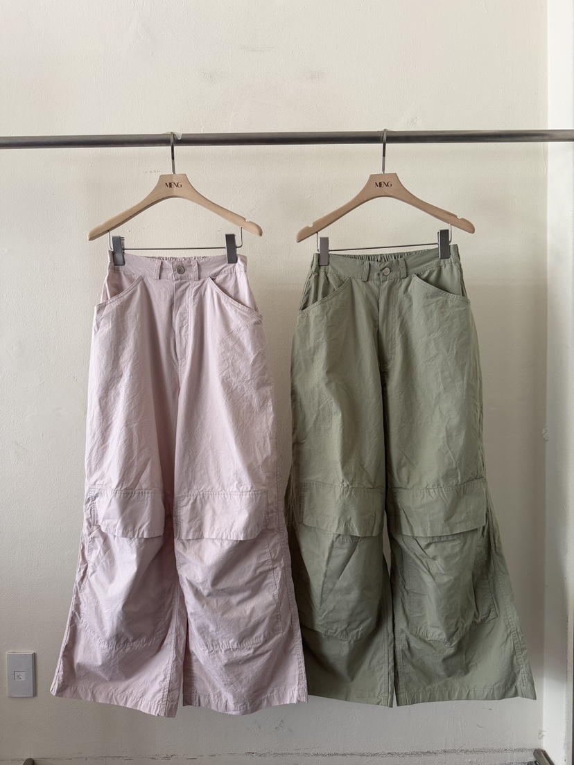 MENG韓國直郵實拍女士新款時尚推薦休閑26春夏職業休閑褲MENG休閑褲