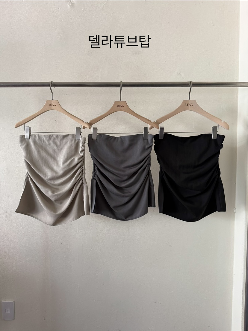 MENG韓國東大門代購女士新品人氣休閑26春夏吊帶背心露肩MENG吊帶/背心